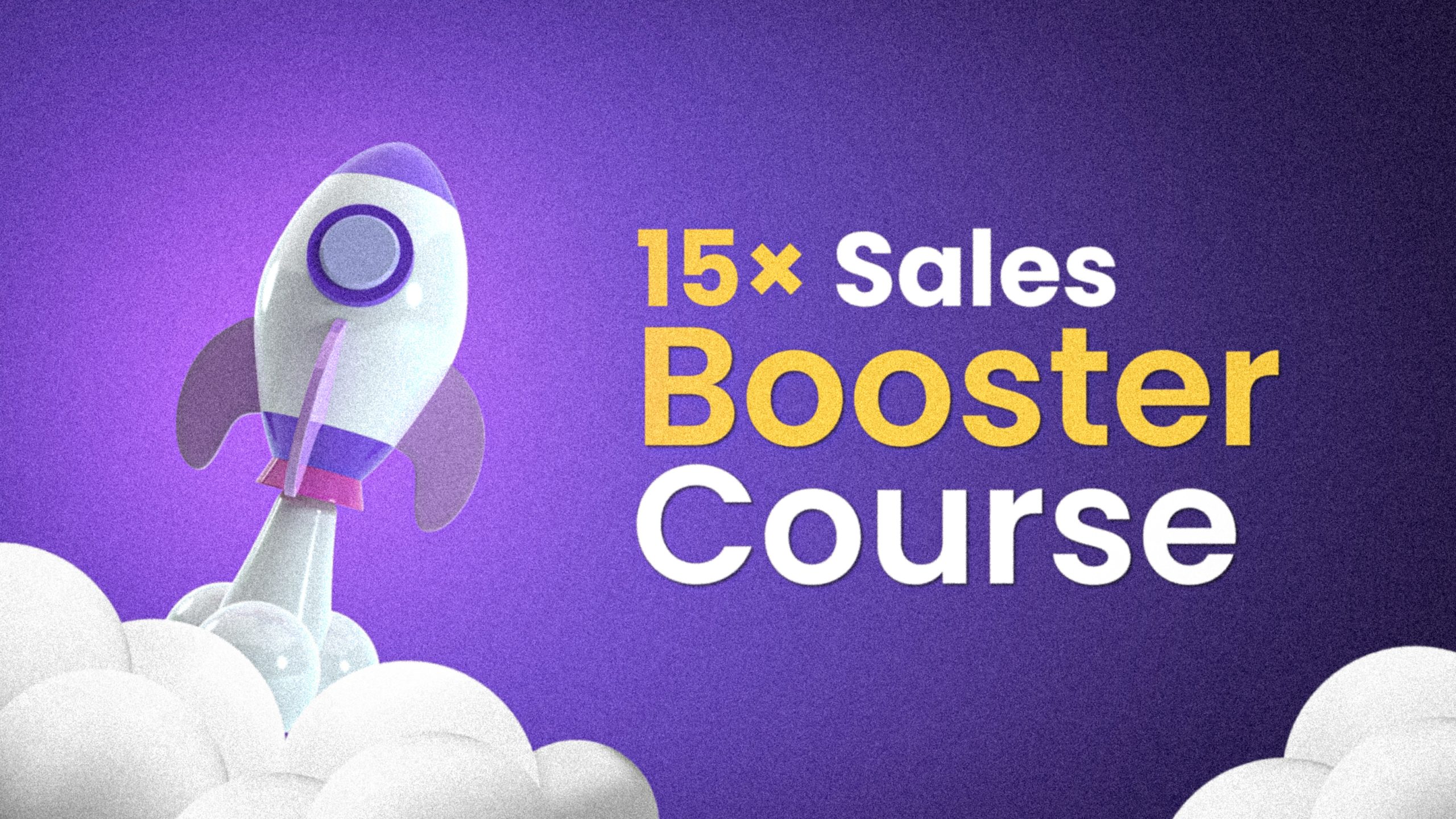 15X SALES BOOSTER